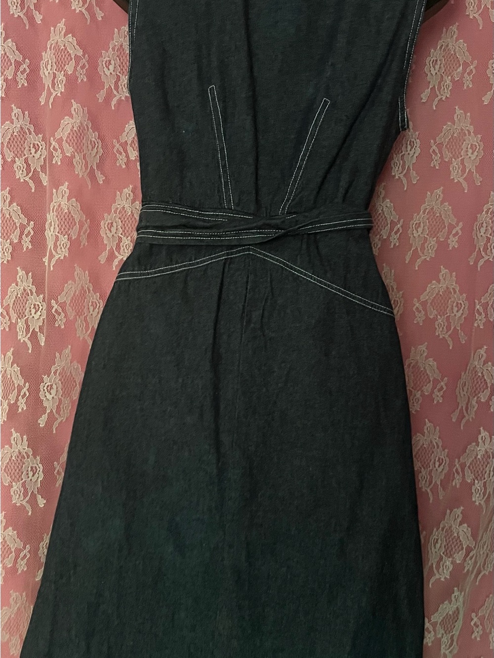 Denim Midi Dress - Picture 3 of 7